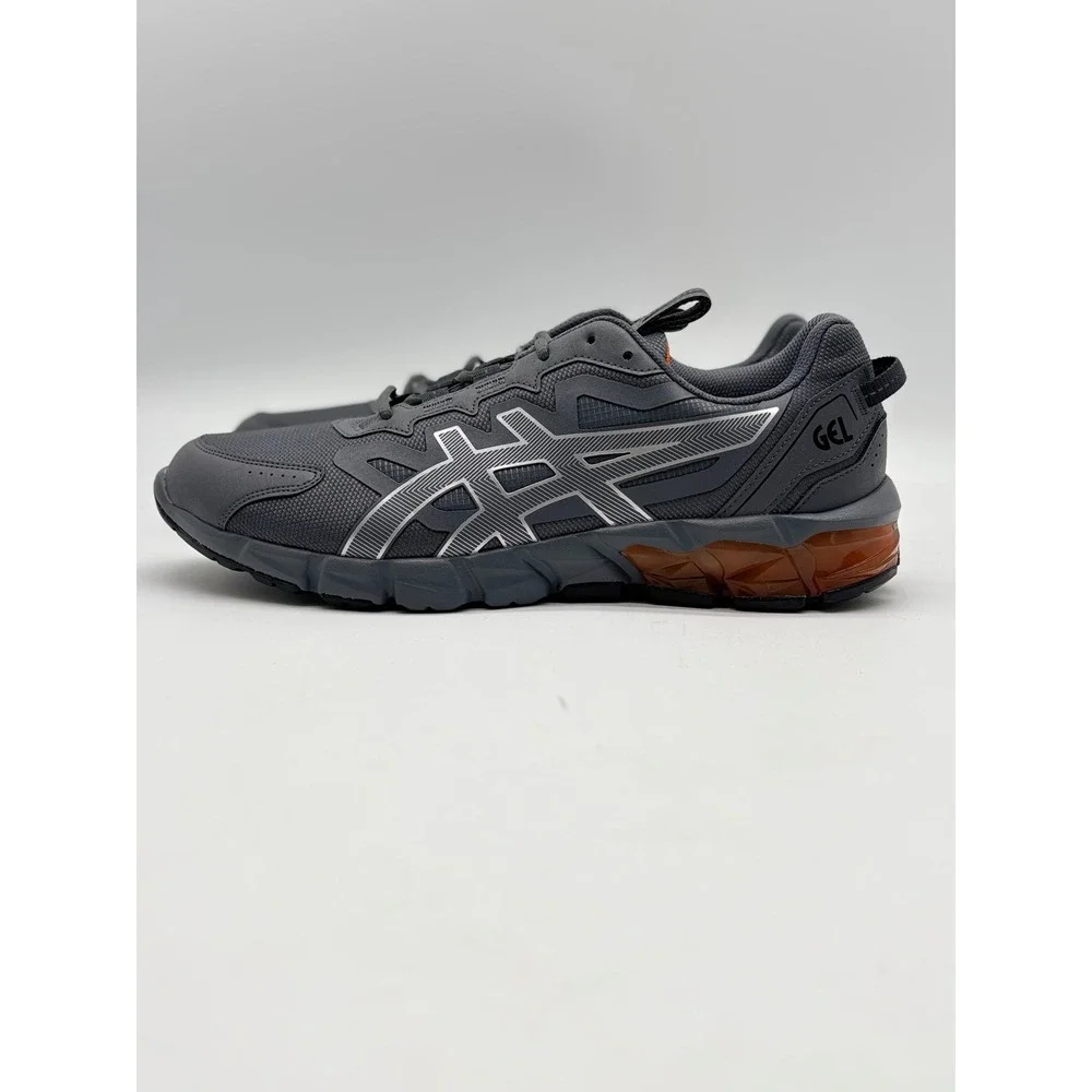ASICS Gel-Quantum 90 Graphite Grey Orange Mens Running Shoes 1201A064 Size 12